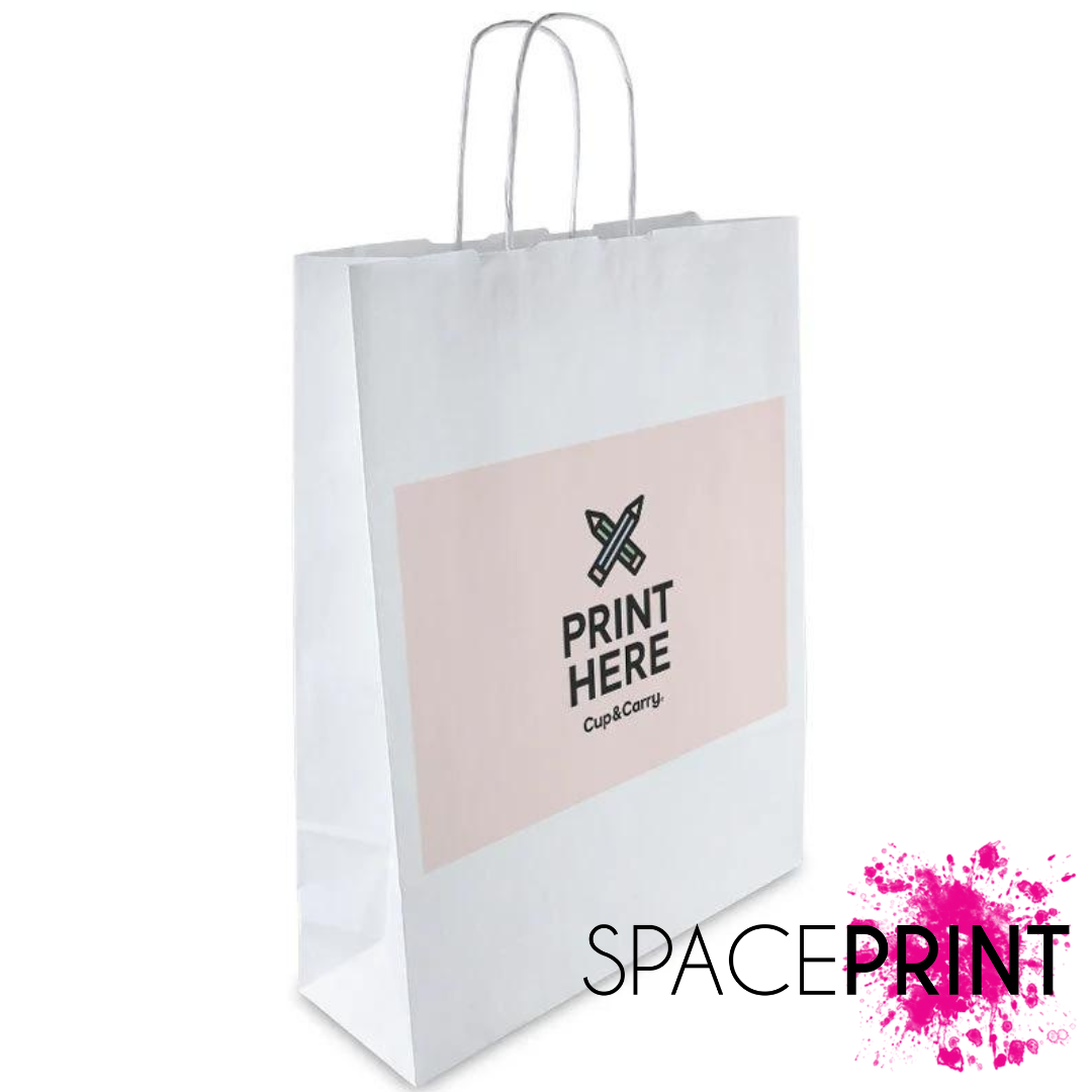 Space Print Large Carry Bag