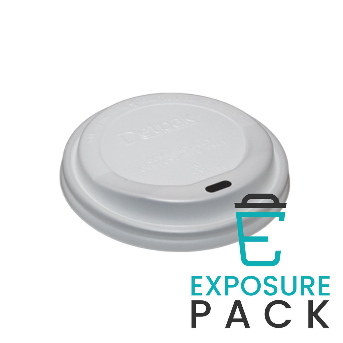 Exposurepack 6/8oz (80mm) CPLA Lid