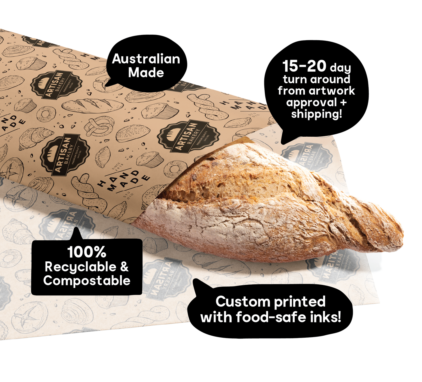 Printibly Food Paper - Flexo