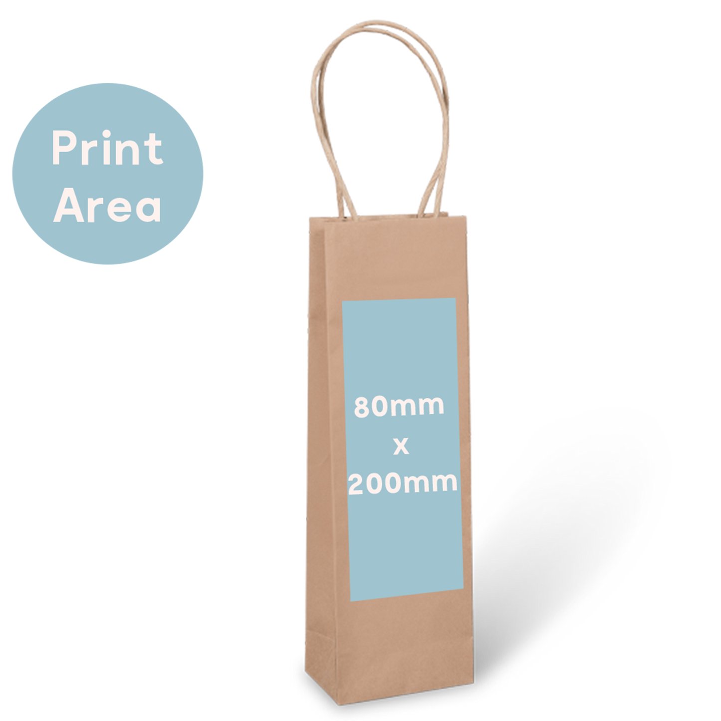 1 Bottle Bag Twist Handle