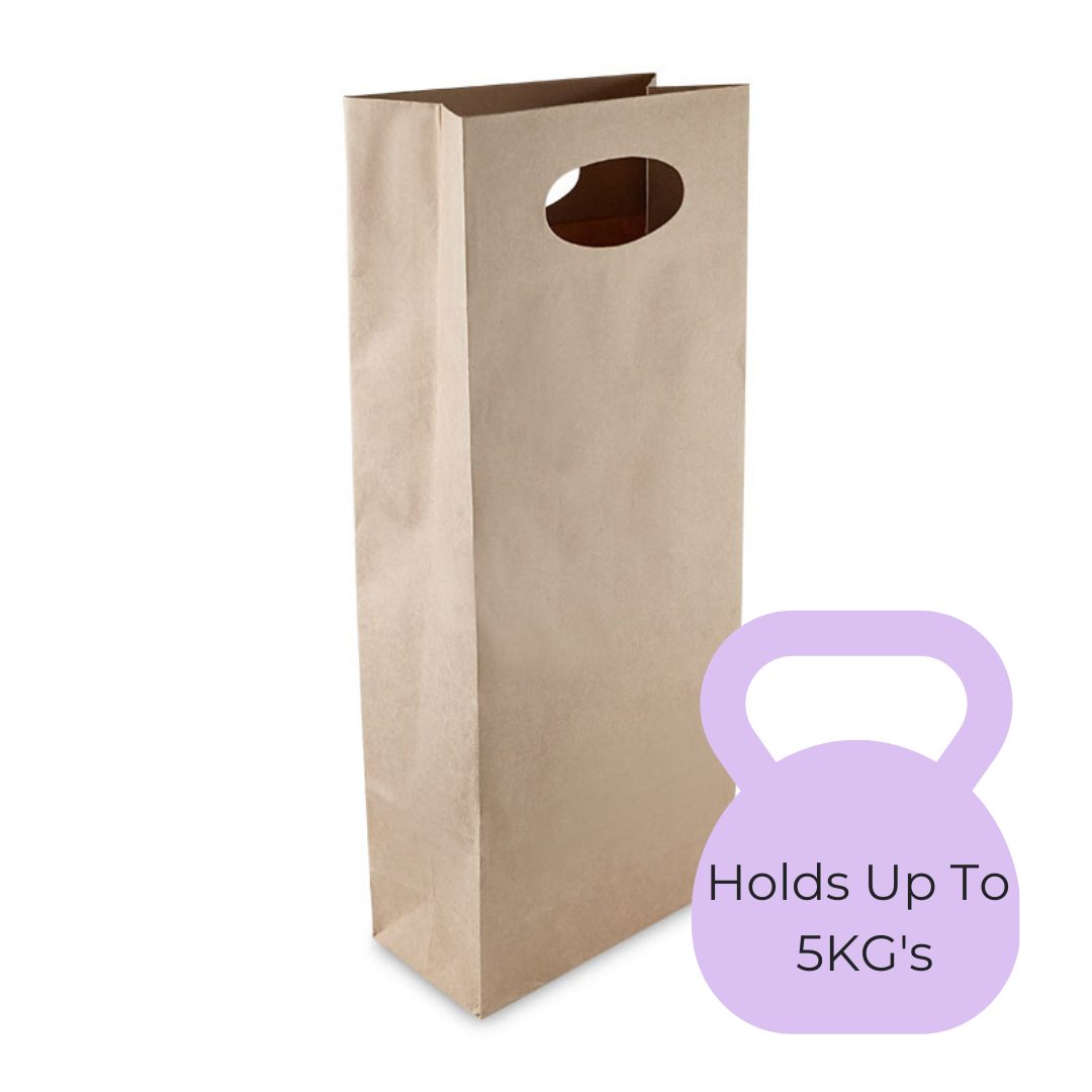 2 Bottle Bag Die-Cut Handle