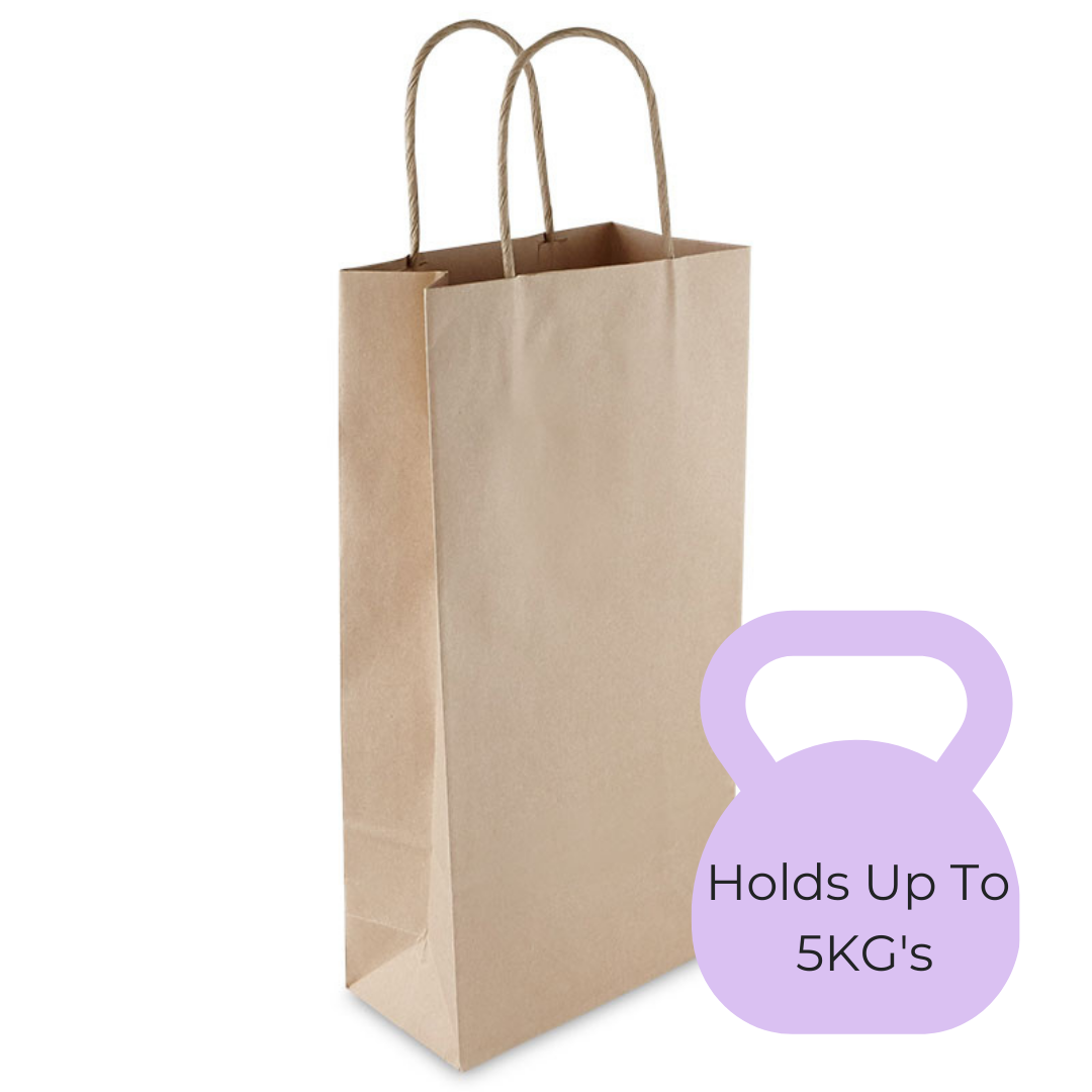 2 Bottle Bag Twist Handle