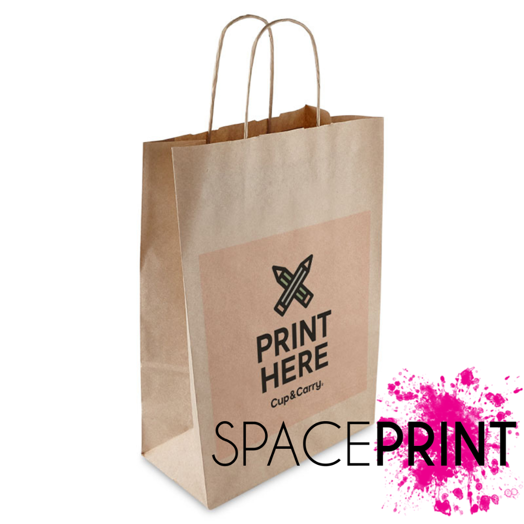 Space Print Medium Carry Bag - Custom Print