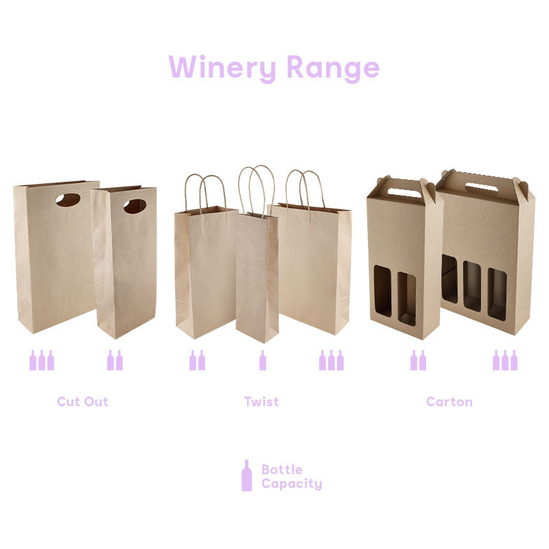 2 Bottle Bag Die-Cut Handle