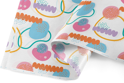 White Wrapping Paper Sheets - Small Quantity