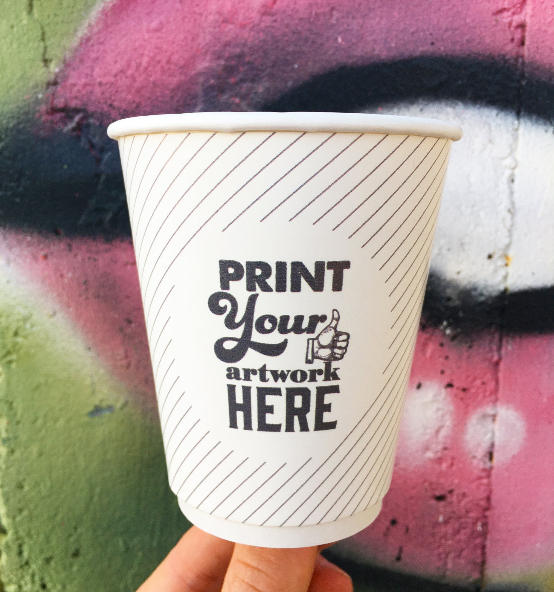 12oz Double Wall Cup - Custom Print