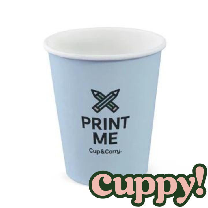 Cuppy 12oz Single Wall Cup - Custom Print