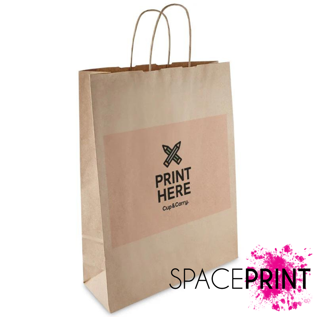 Space Print Large Carry Bag | Custom Print