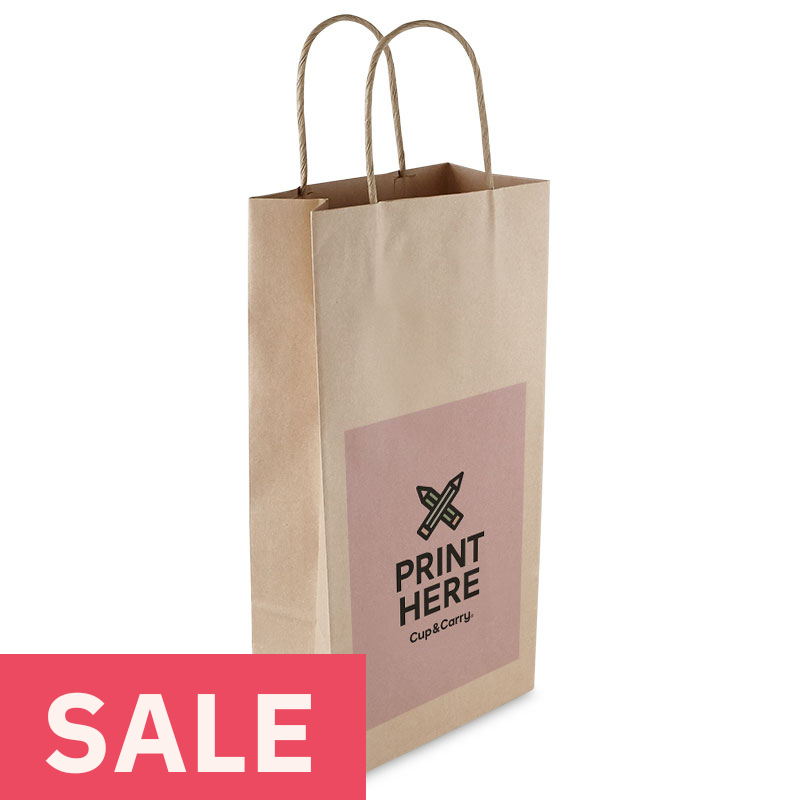 2 Bottle Bag Twist Handle