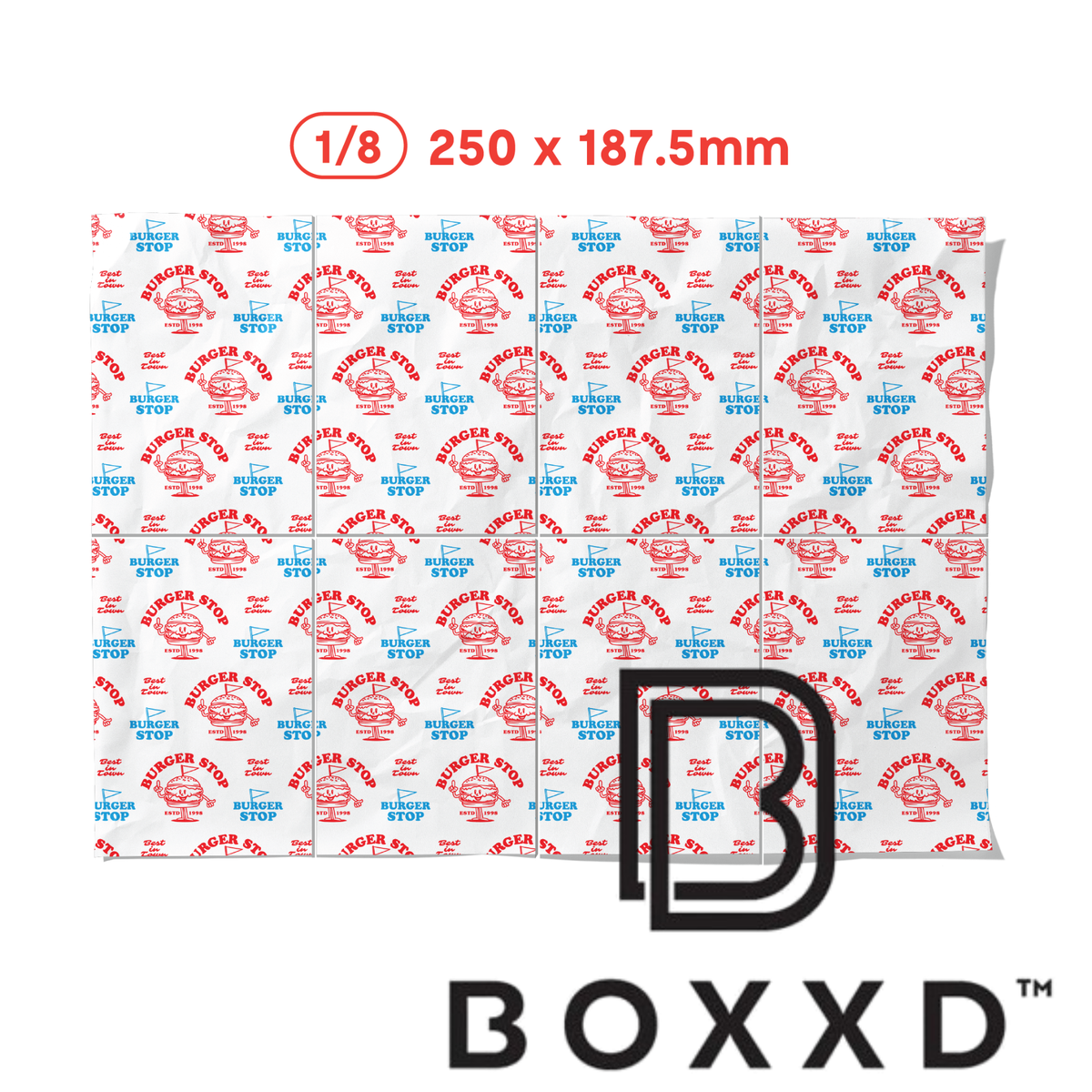 Boxxd Food Paper - Flexo