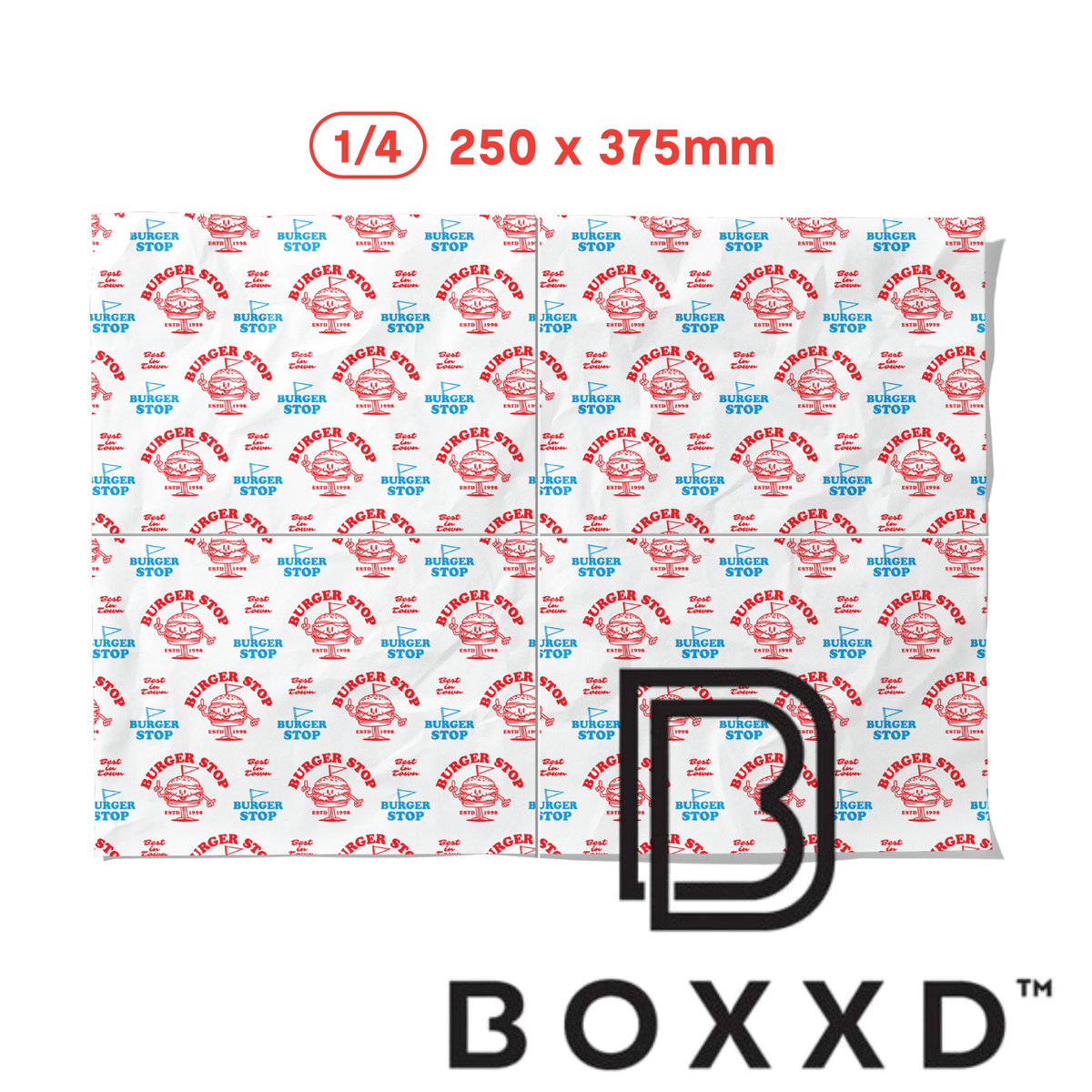 Boxxd Food Paper - Flexo