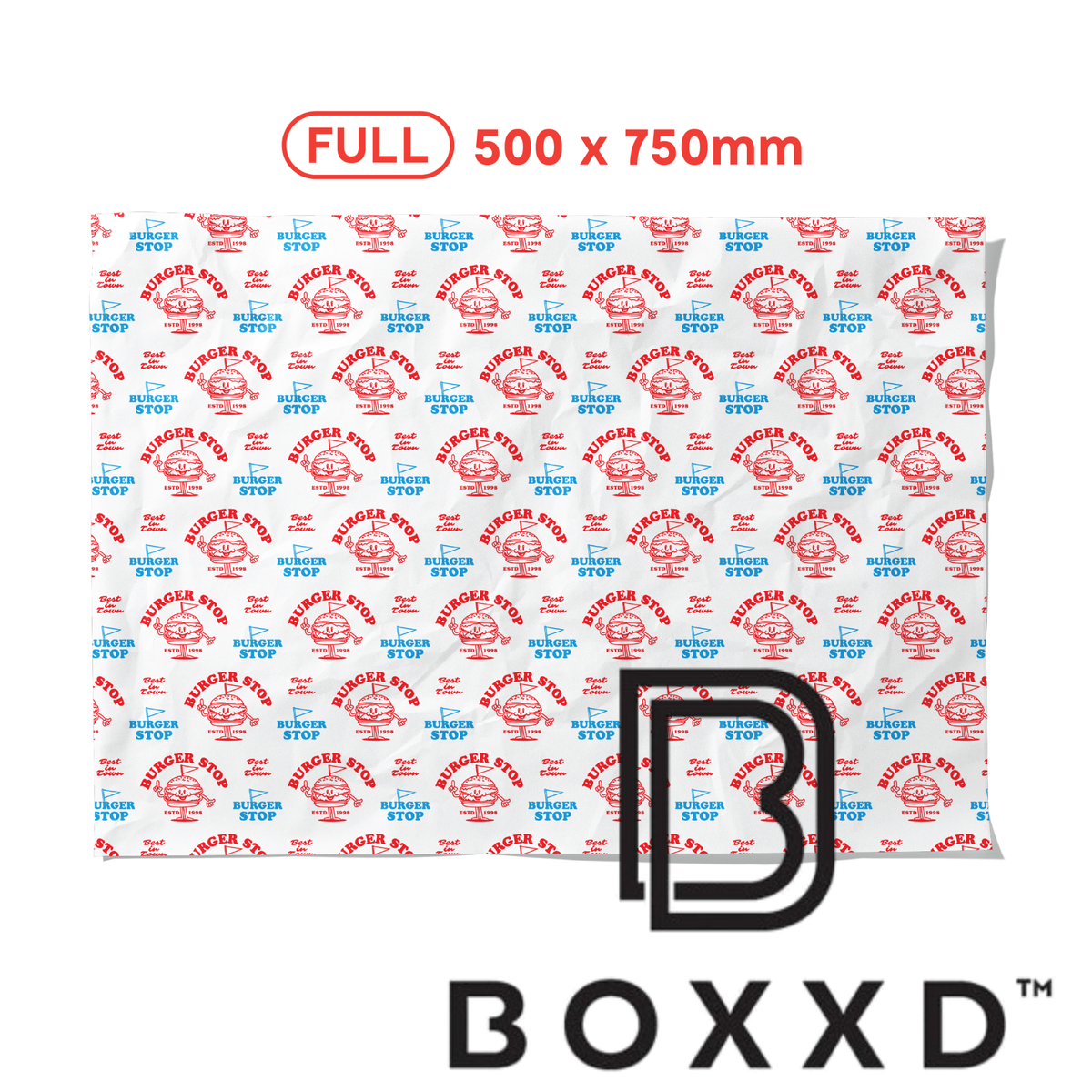 Boxxd Food Paper - Flexo