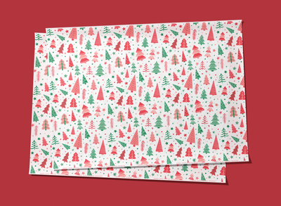 Food Paper Christmas Tree