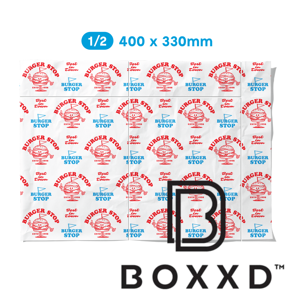 Boxxd Food Paper - Flexo