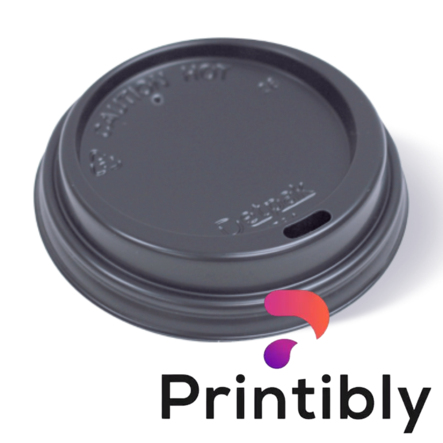 Printibly 8oz Squat/12/16oz (89mm) Smooth Lid