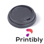 Printibly 6/8oz (80mm) Smooth Lid