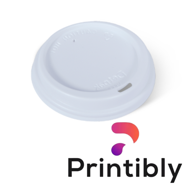 Printibly 6/8oz (80mm) Smooth Lid