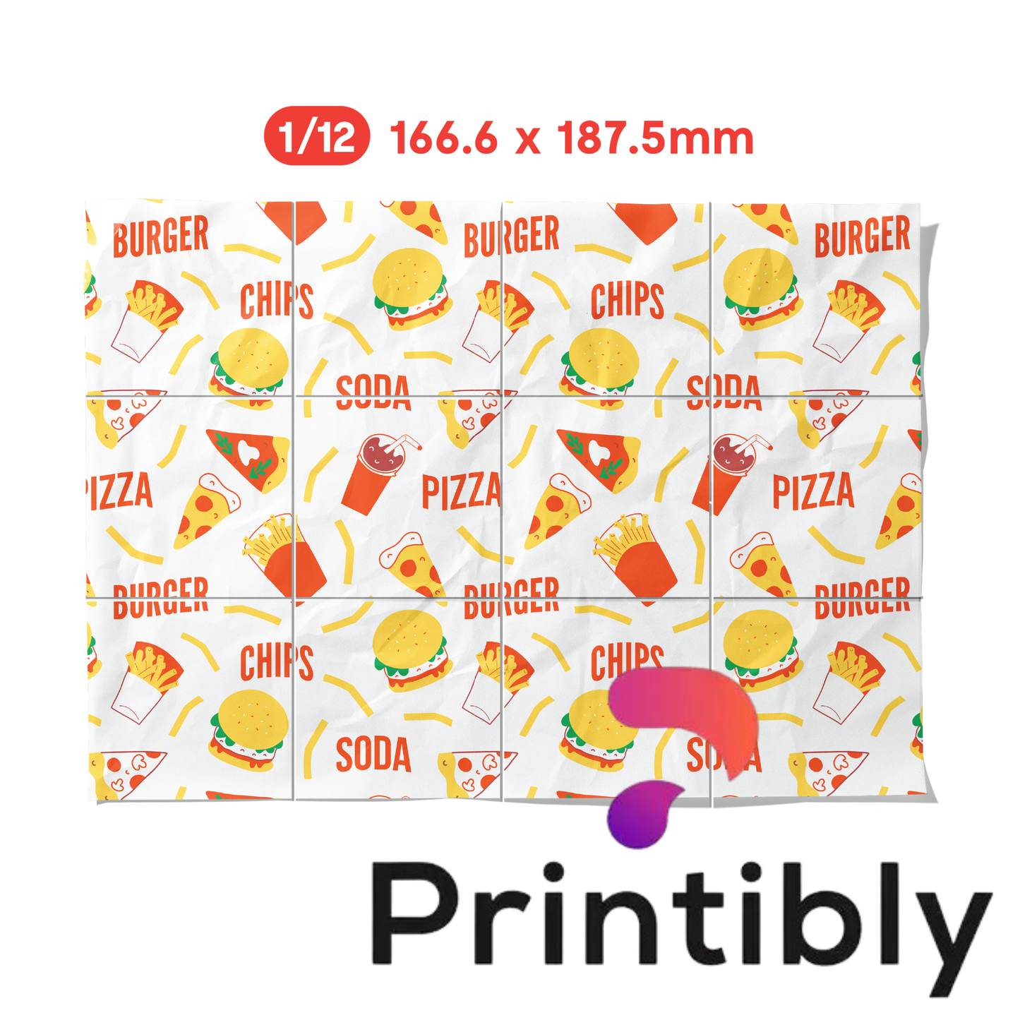 Printibly Food Paper - Digital