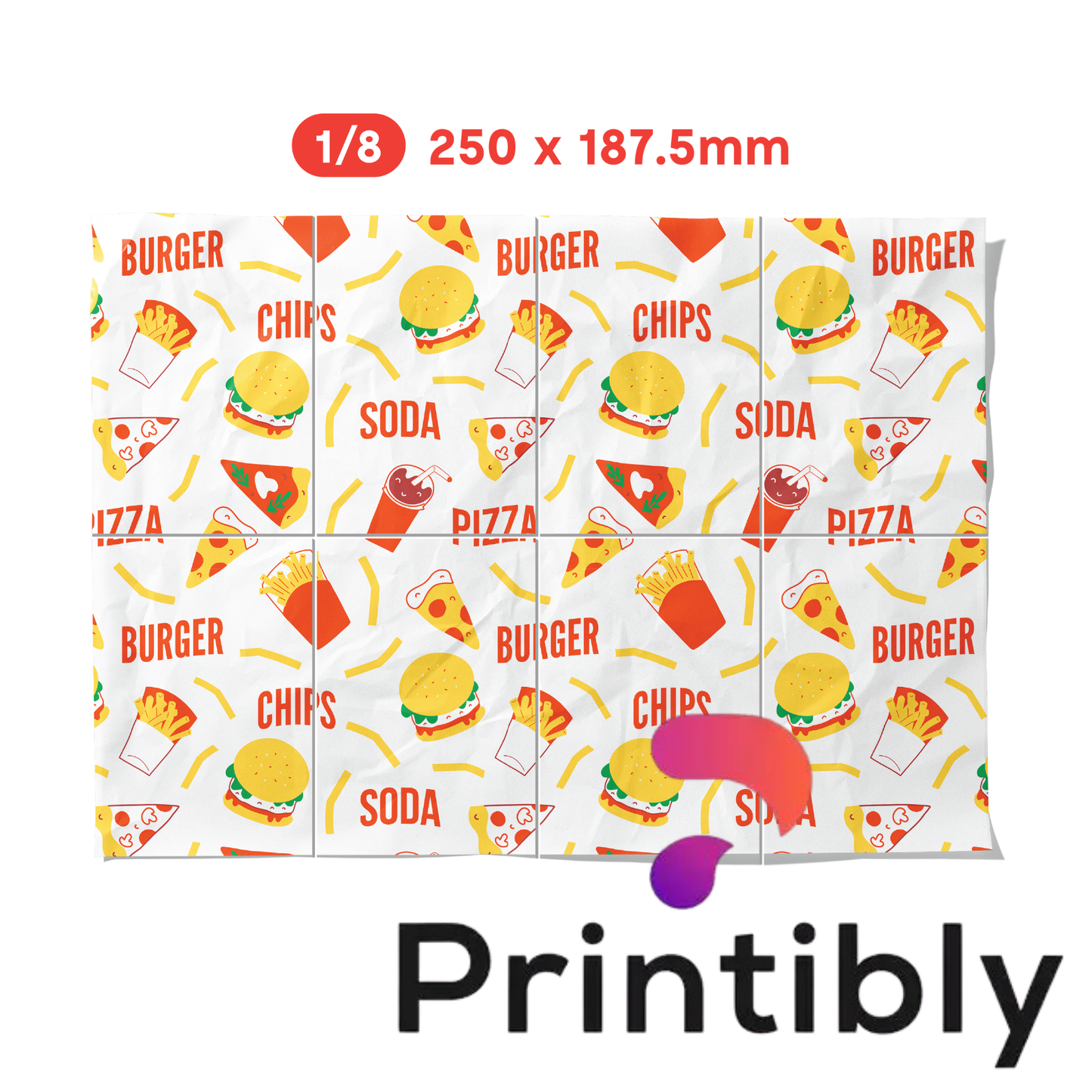 Printibly Food Paper - Digital