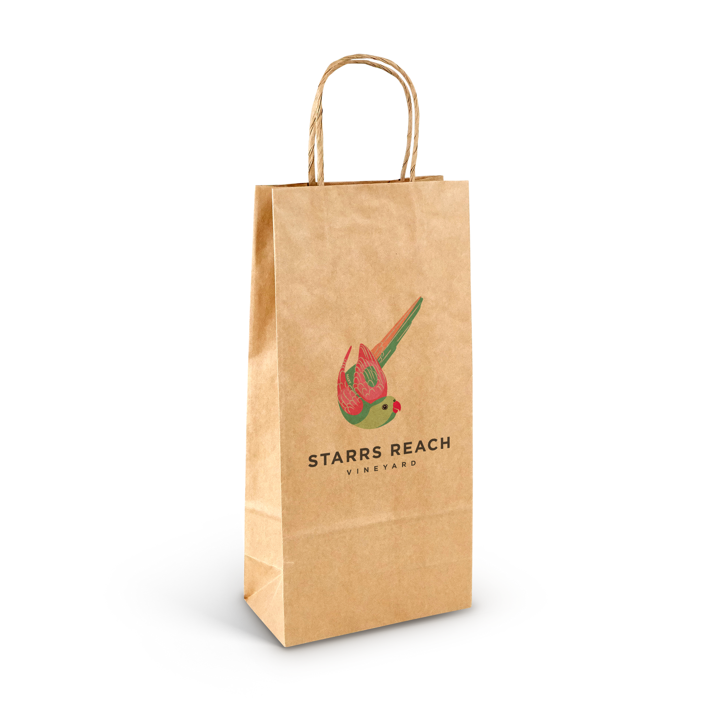 2 Bottle Bag Twist Handle