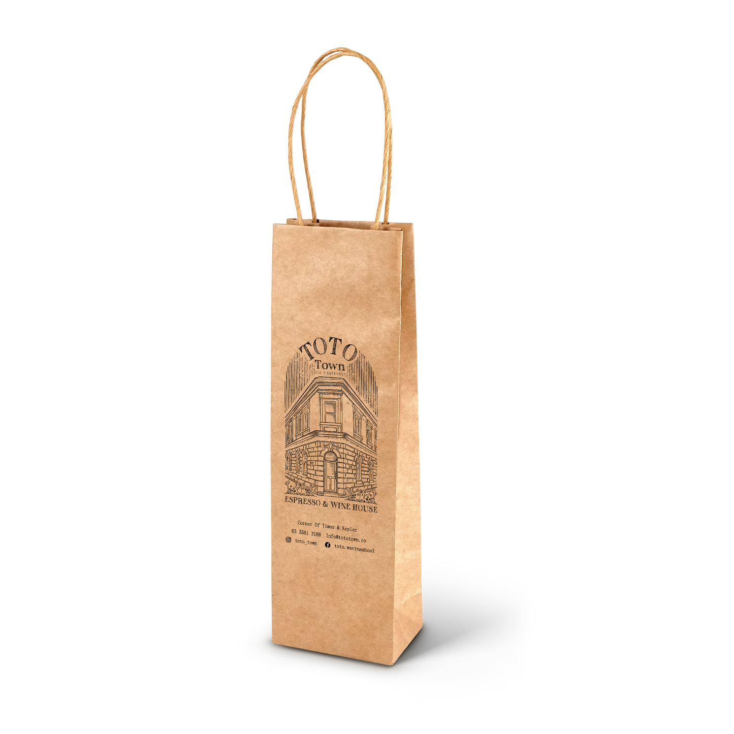 1 Bottle Bag Twist Handle