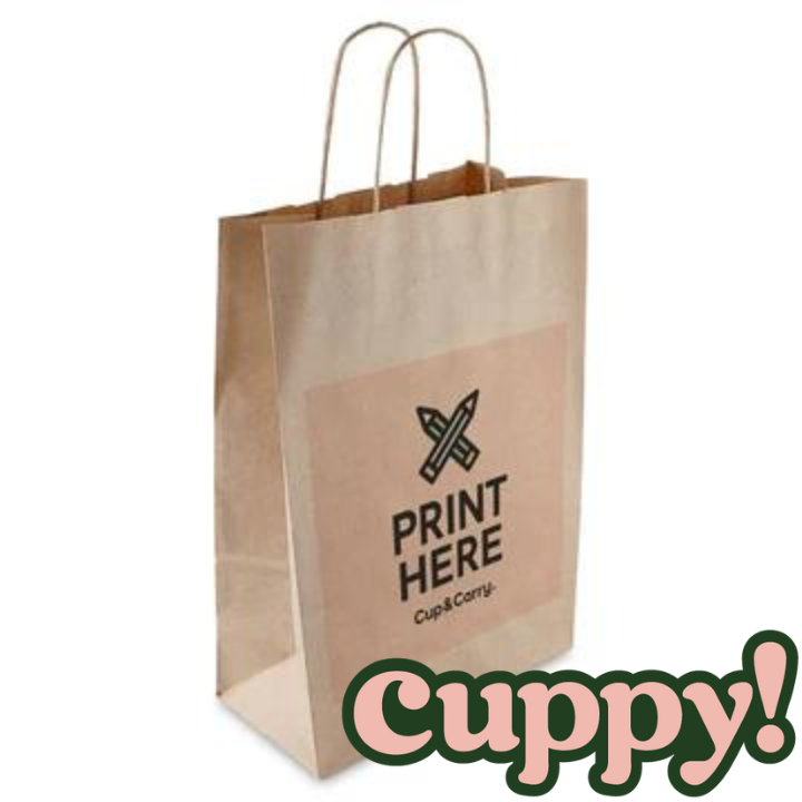 Cuppy Medium Carry Bag - Custom Print