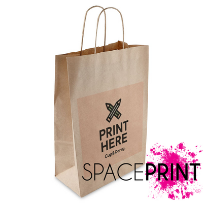 Space Print Medium Carry Bag