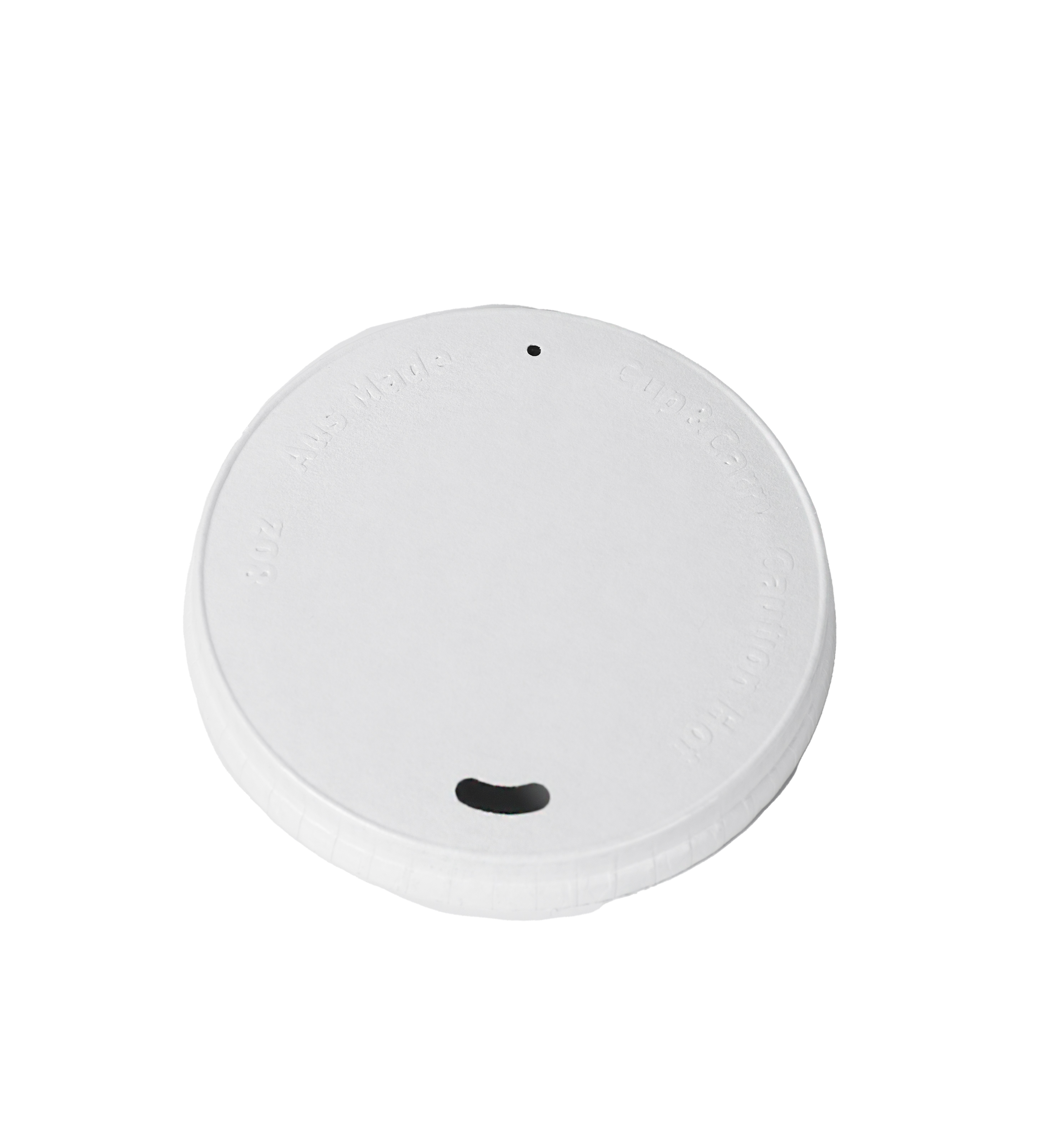 8oz (80mm) Paper Lid - White