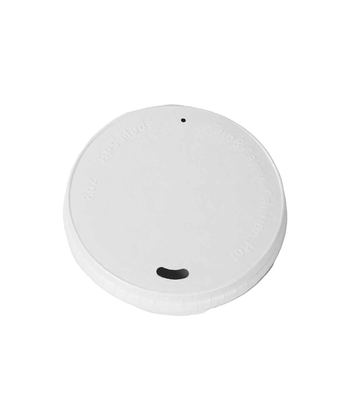 12/16oz Paper Lid White