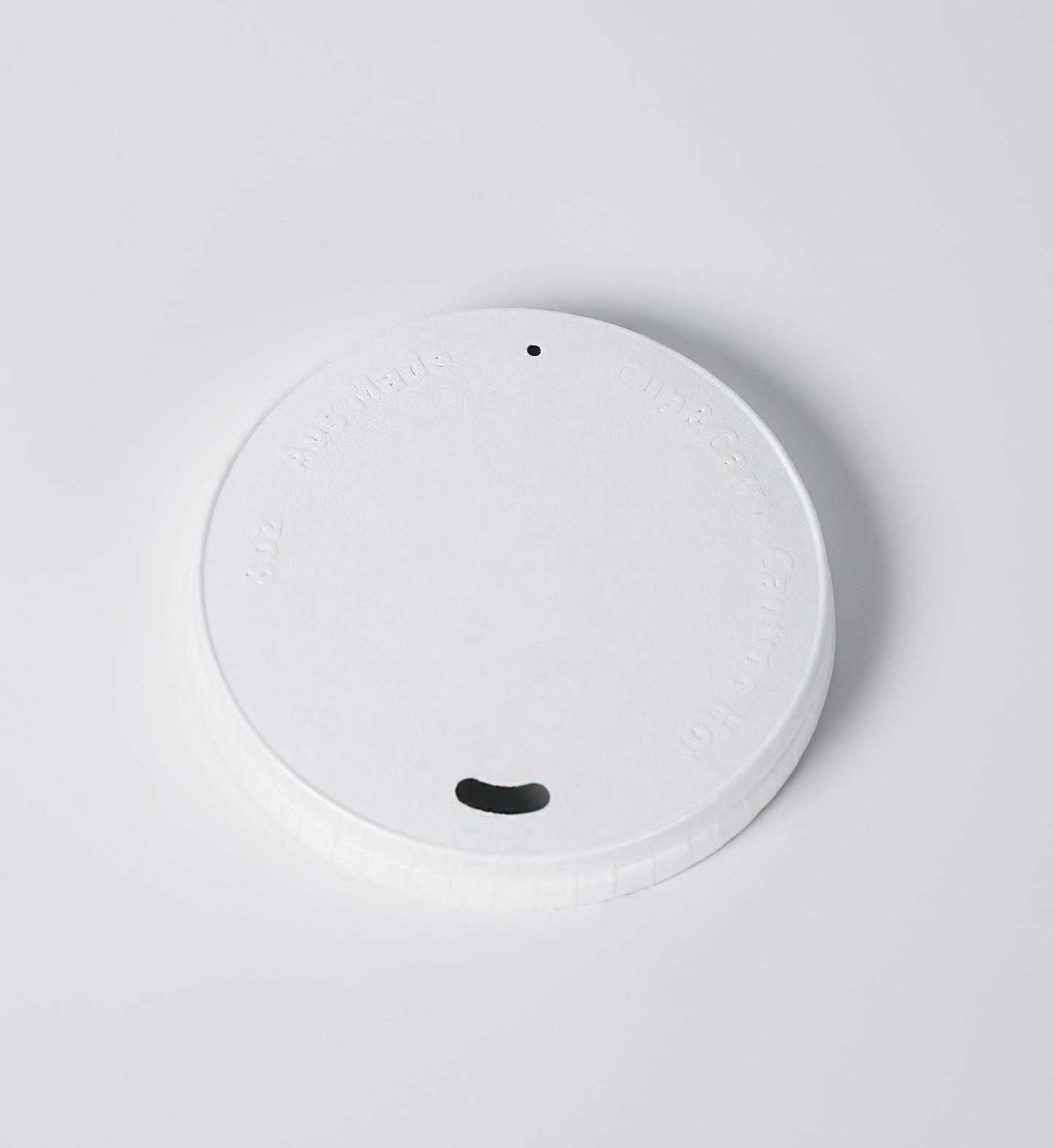 12/16oz Paper Lid White