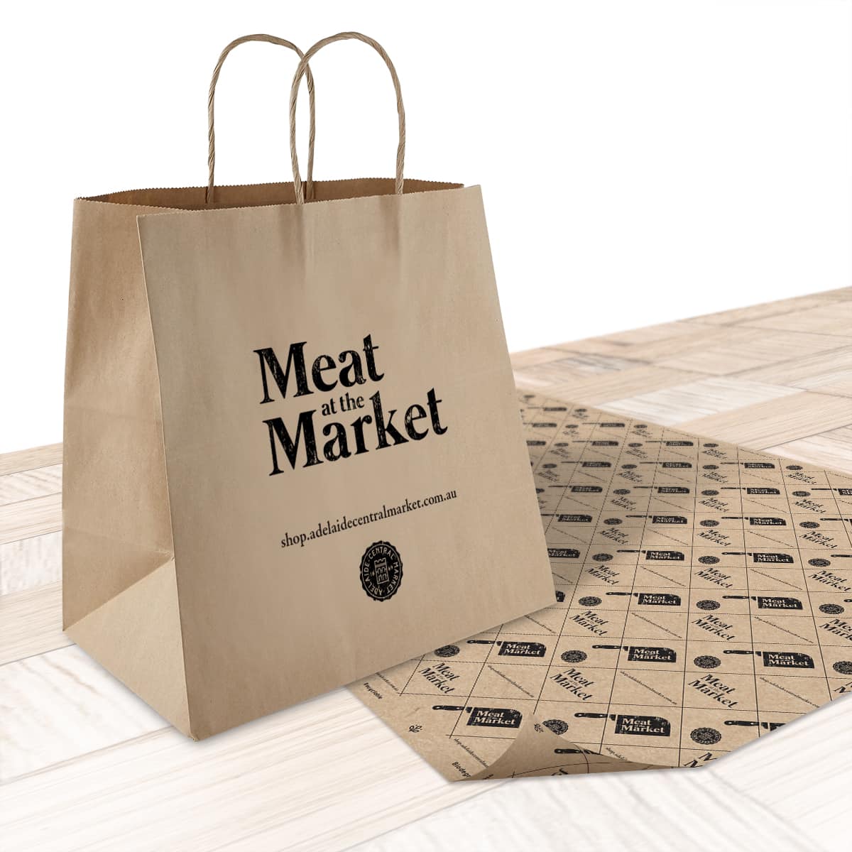 Takeout Paper Bag Packaging Mockup - Etsy