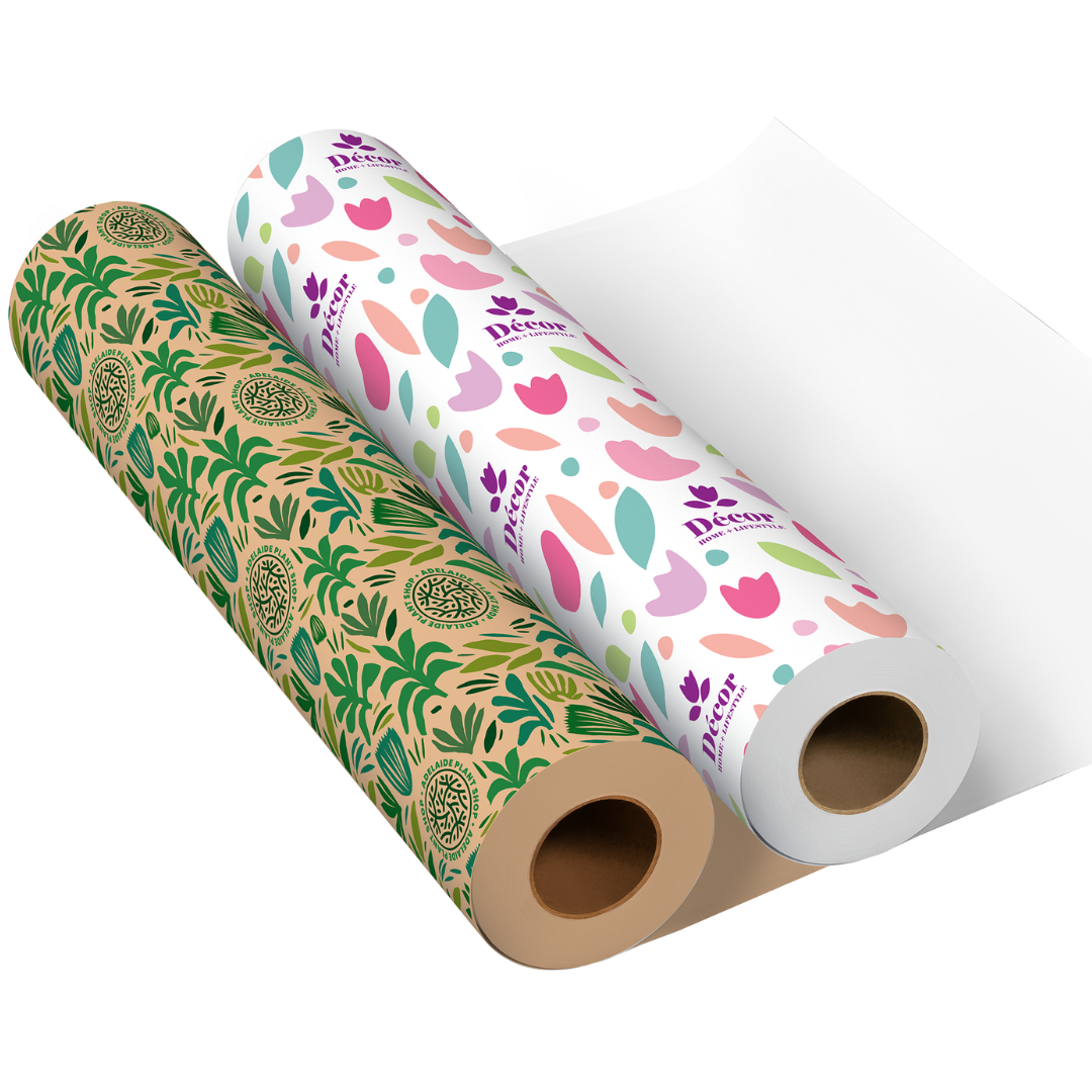 Wrapping Paper Rolls (500mm x 50M) - Custom Print